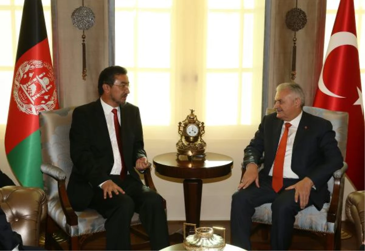 Başbakan Yıldırım, Afganistan Halk Meclisi Başkanı ile Görüştü
