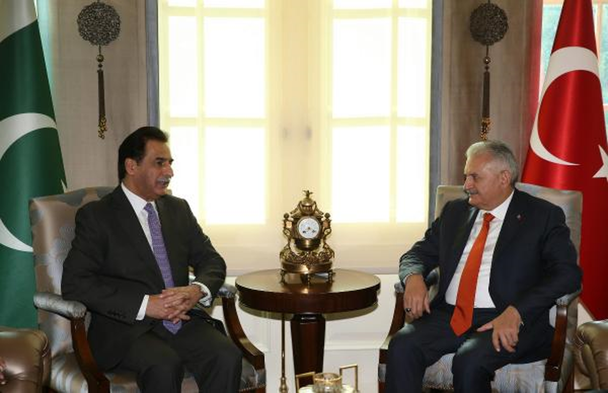 Başbakan Yıldırım, Pakistan Meclis Başkanı ile Görüştü