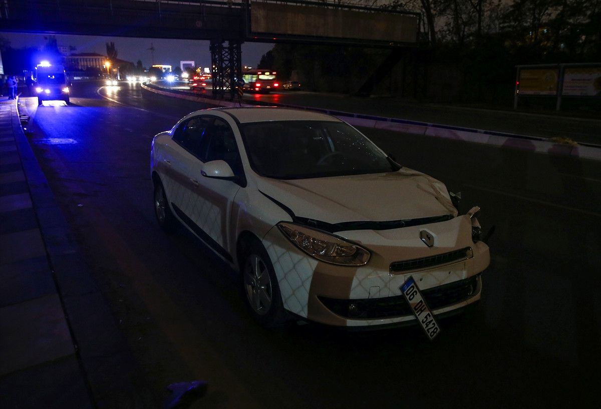 Başkent\'te Trafik Kazası: 1 Ölü