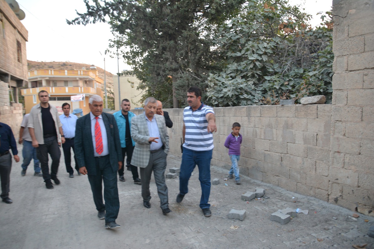 Birecik kilit parke ile örülüyor