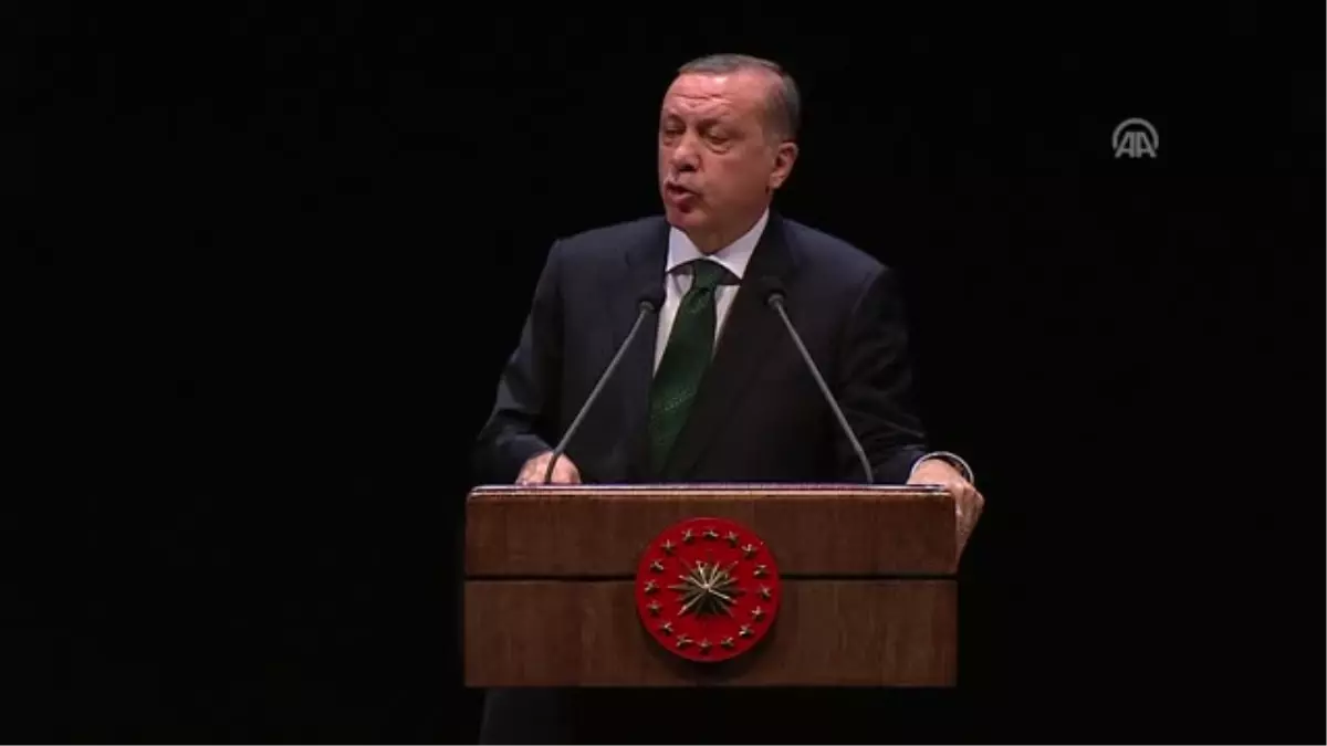 Erdoğan: "Eğitim Öğretim Özgürlüğünün Engellenmesine Izin Veremeyiz"