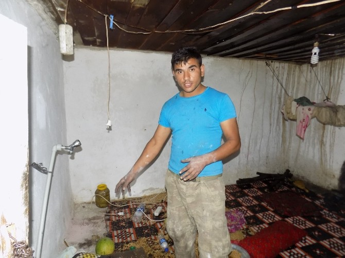 Kahraman Komşu Büyük Zararı Önledi