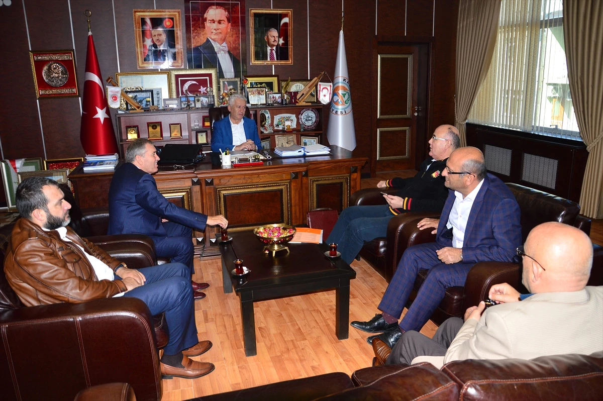 Karasu Belediye Başkanı İspiroğluna Ziyaret
