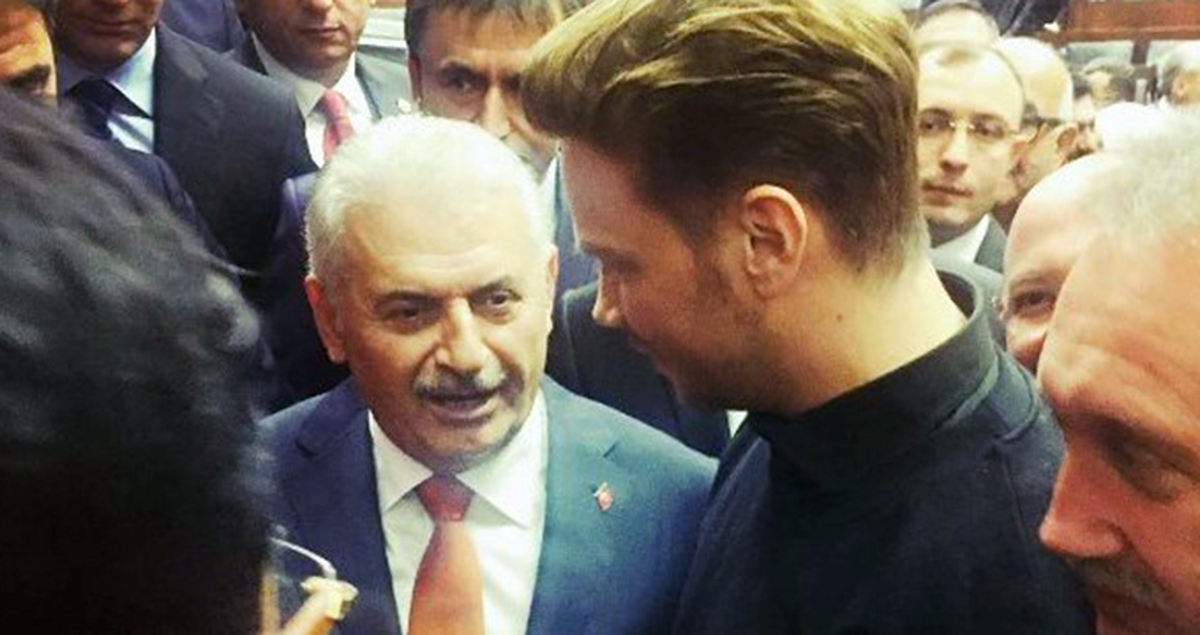 Sinan Akçıl, Başbakan Yıldırım'la Selfie Çekildi