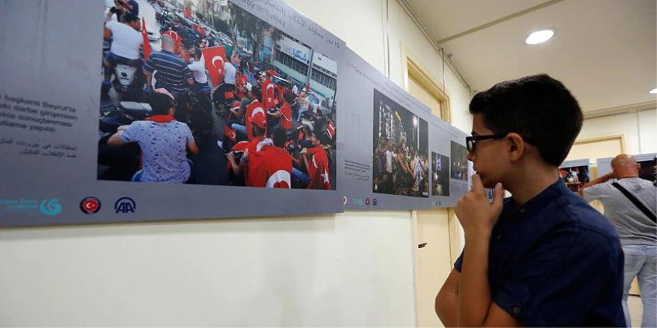 Aa\'dan Lübnan\'da 15 Temmuz Fotoğraf Sergisi