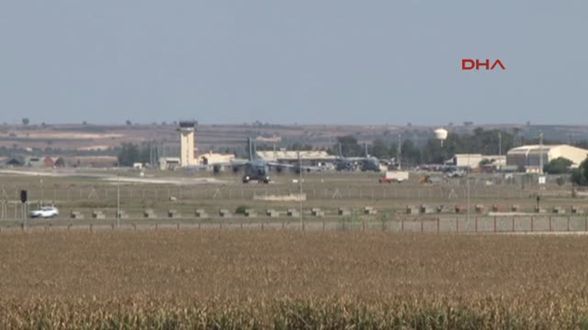 Adana Incirlik\'te Musul Hazırlığı