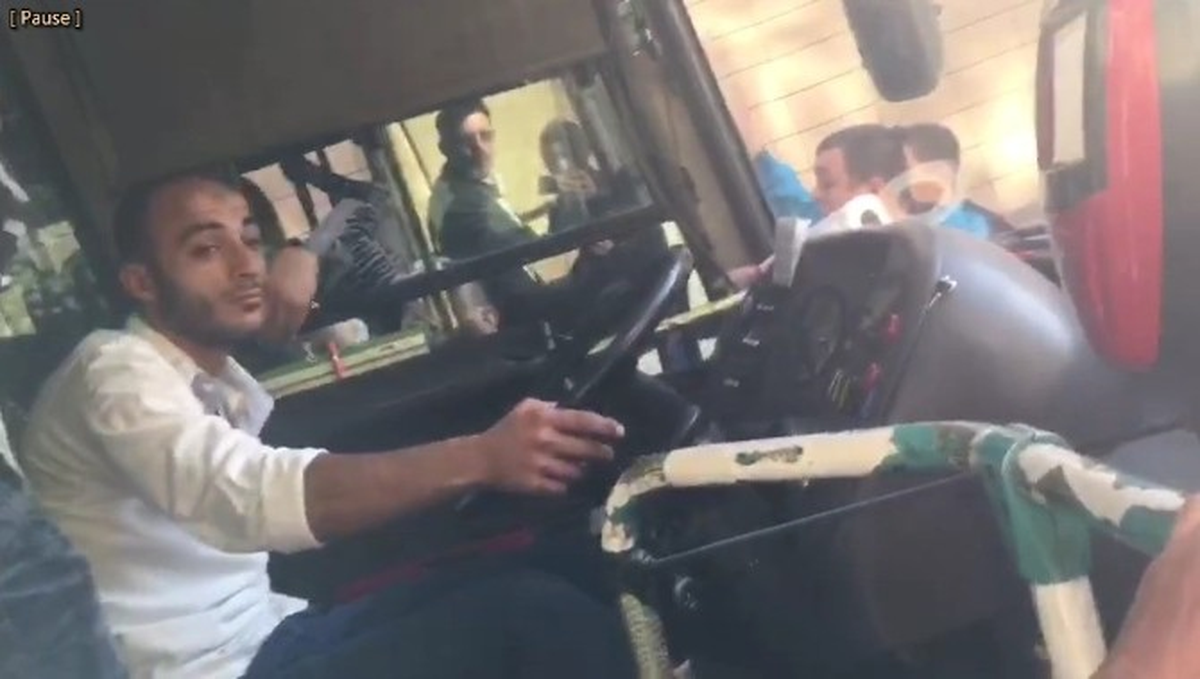 Otobüs Şoförü Direksiyonda Sızdı, Halk Alkollü Diye Linç Edecekti