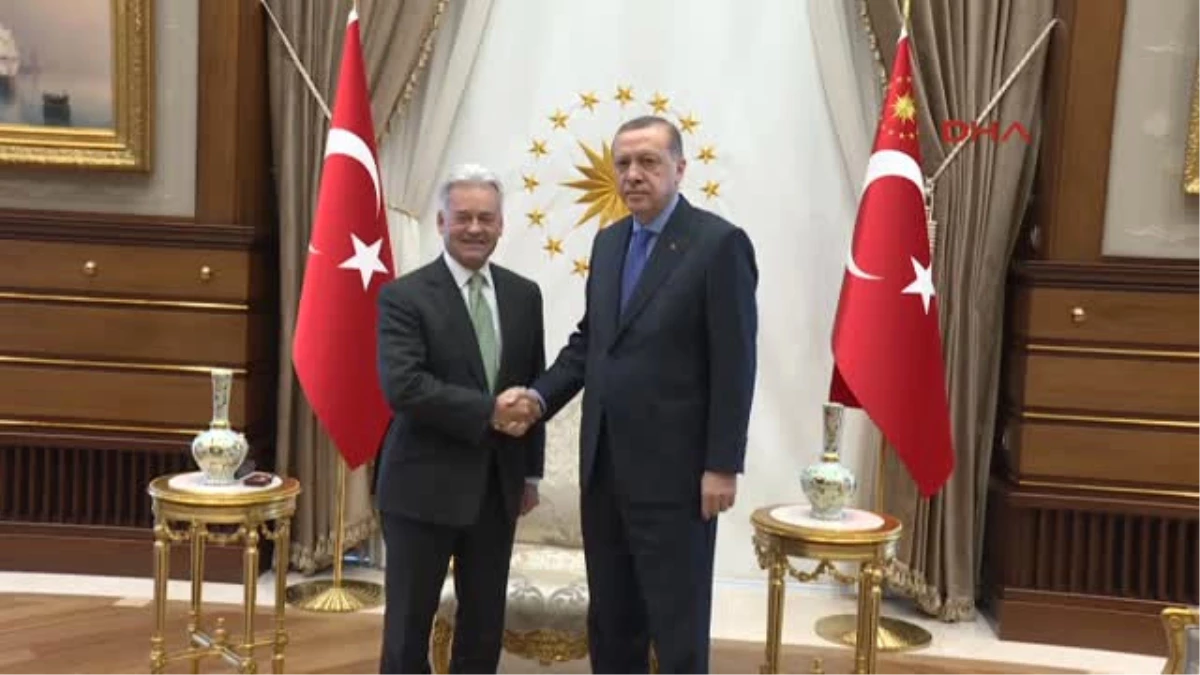 Cumhurbaşkanı Erdoğan, Ingiliz Bakan I Alan Duncan\'ı Cumhurbaşkanlığı Sarayı\'nda Kabul Etti