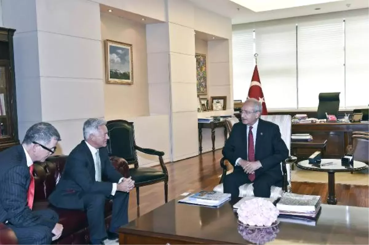Kılıçdaroğlu, İngiliz Bakan Alan Duncan ile Görüştü