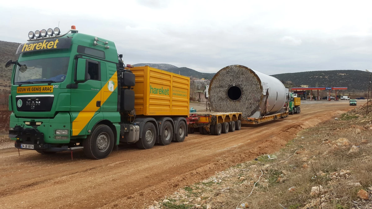 Mardin\'de 1087 tonluk dev taşıma