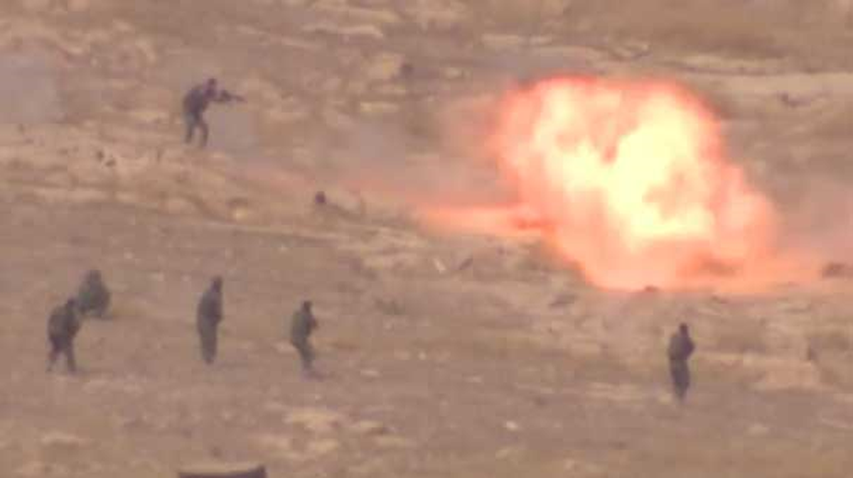 Musul'da Köşeye Kıstırılan IŞİD Militanı, Kendini Patlattı