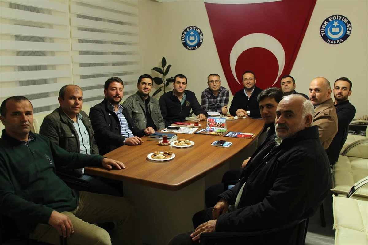Türk Eğitim-Sen Bafra Şubesinden Okuma Etkinliği