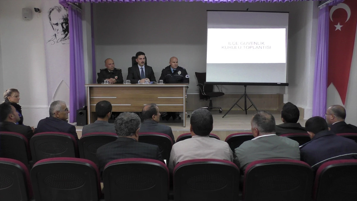 Beyşehir\'de İlçe Güvenlik Danışma Kurulu Toplantısı