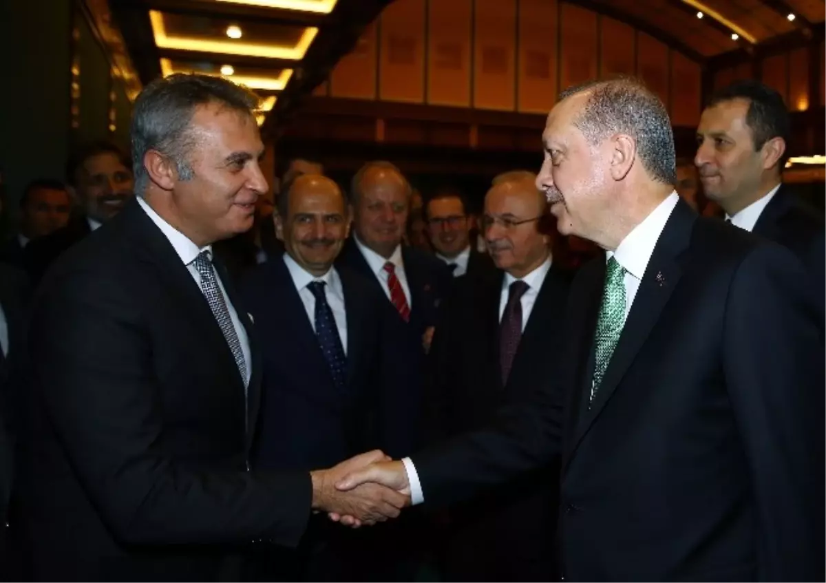 Cumhurbaşkanı Erdoğan Fikret Orman\'ı Tebrik Etti