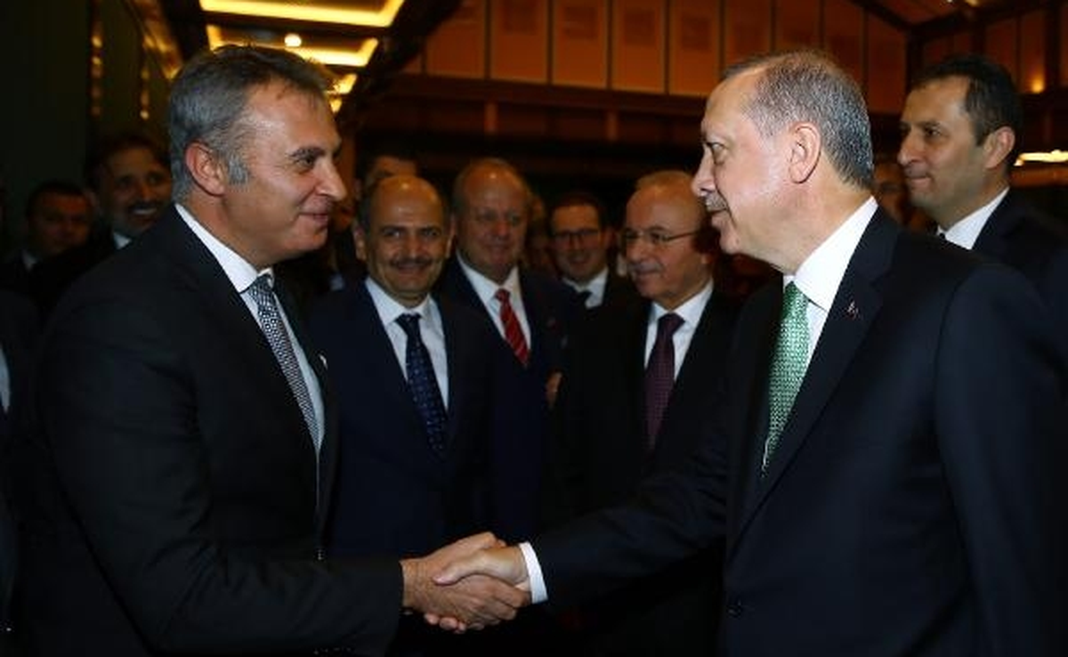 Cumhurbaşkanı Erdoğan, Fikret Orman\'ı Tebrik Etti