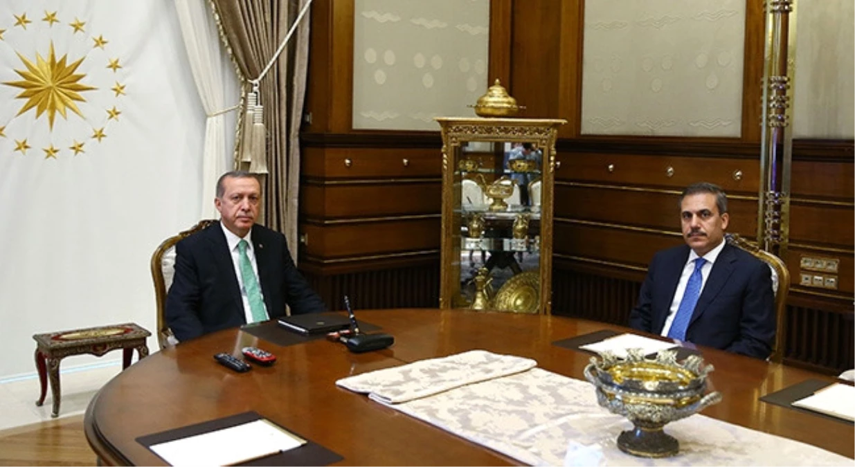 Cumhurbaşkanı Erdoğan\'ın Kabulü