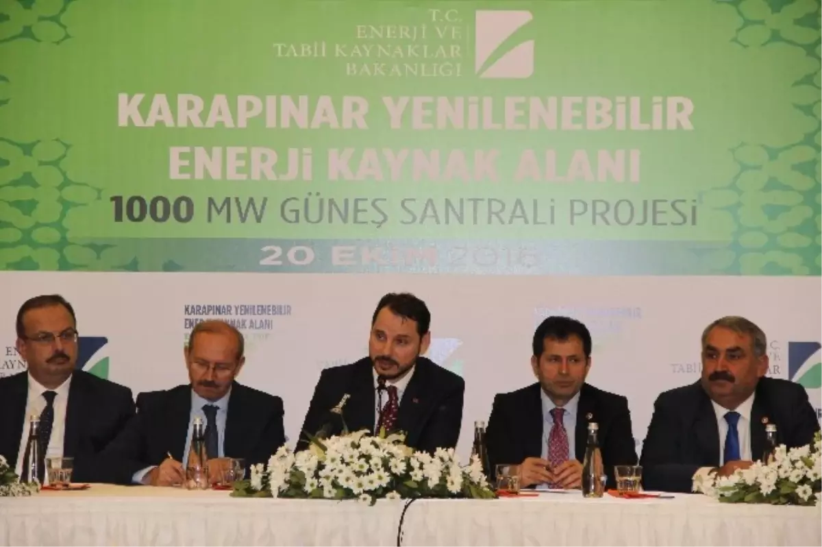 Enerji Bakanı Albayrak: "Yerli Üretimle Bin Kişiye İstihdam Sağlayacağız"