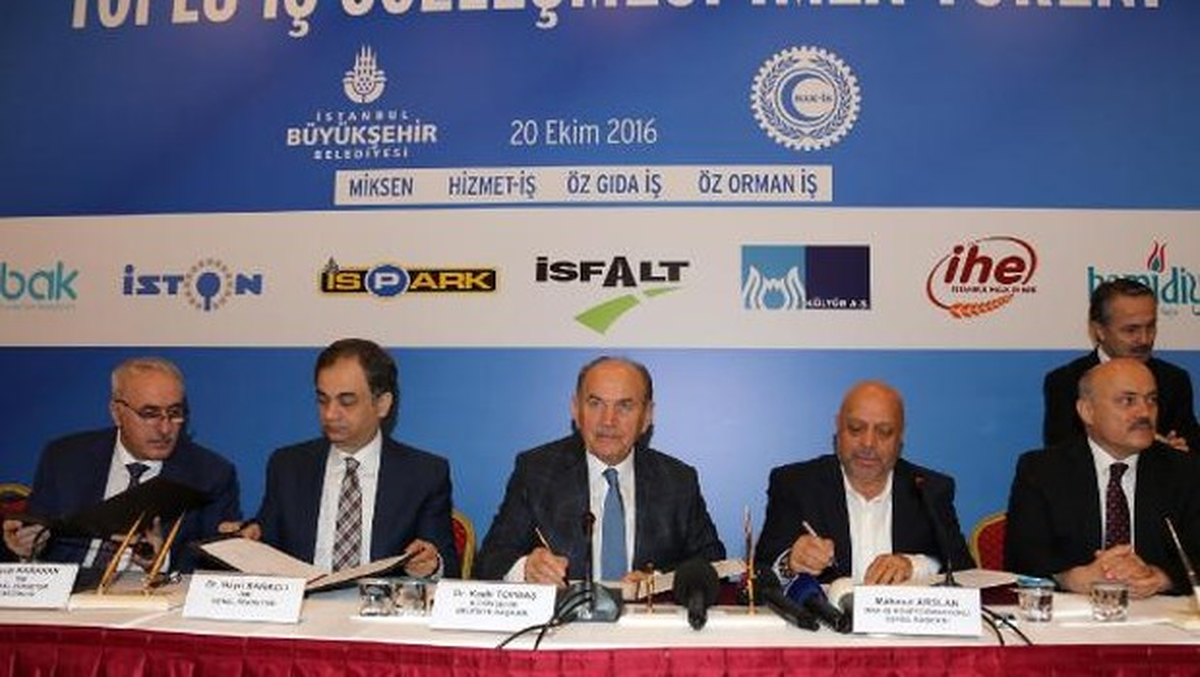 İbb\'de Toplu İş Sözleşmesi