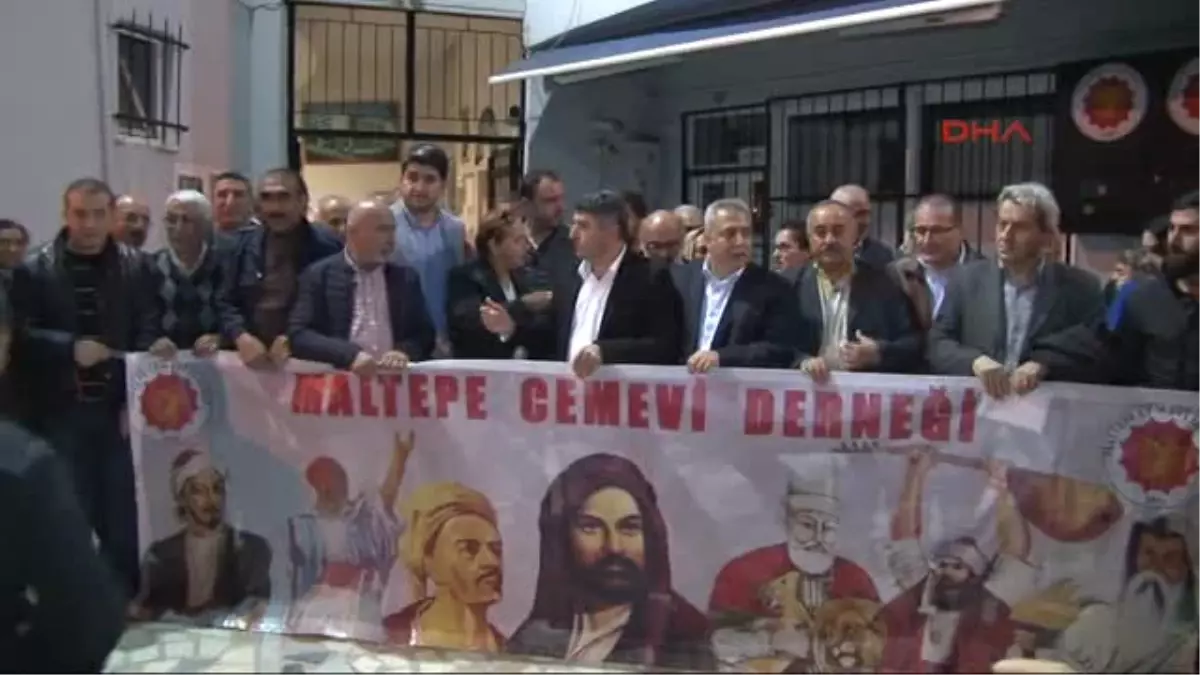 Maltepe Cemevi\'den Duvara Kışkırtıcı Yazılar Yazıldığı Açıklaması