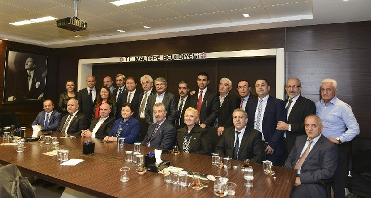 Maltepeli Muhtarlardan Başkan Kılıç\'a Ziyaret