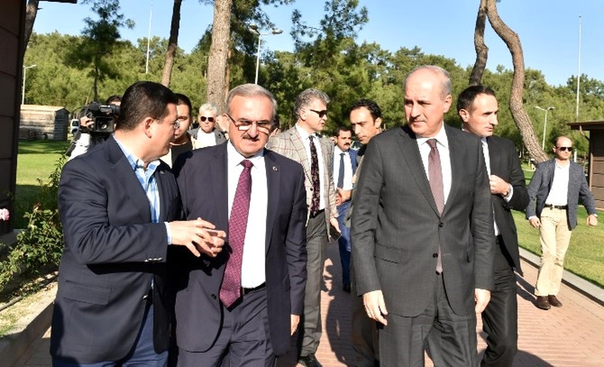 Numan Kurtulmuş Macera Ormanı\'nı Ziyaret Etti