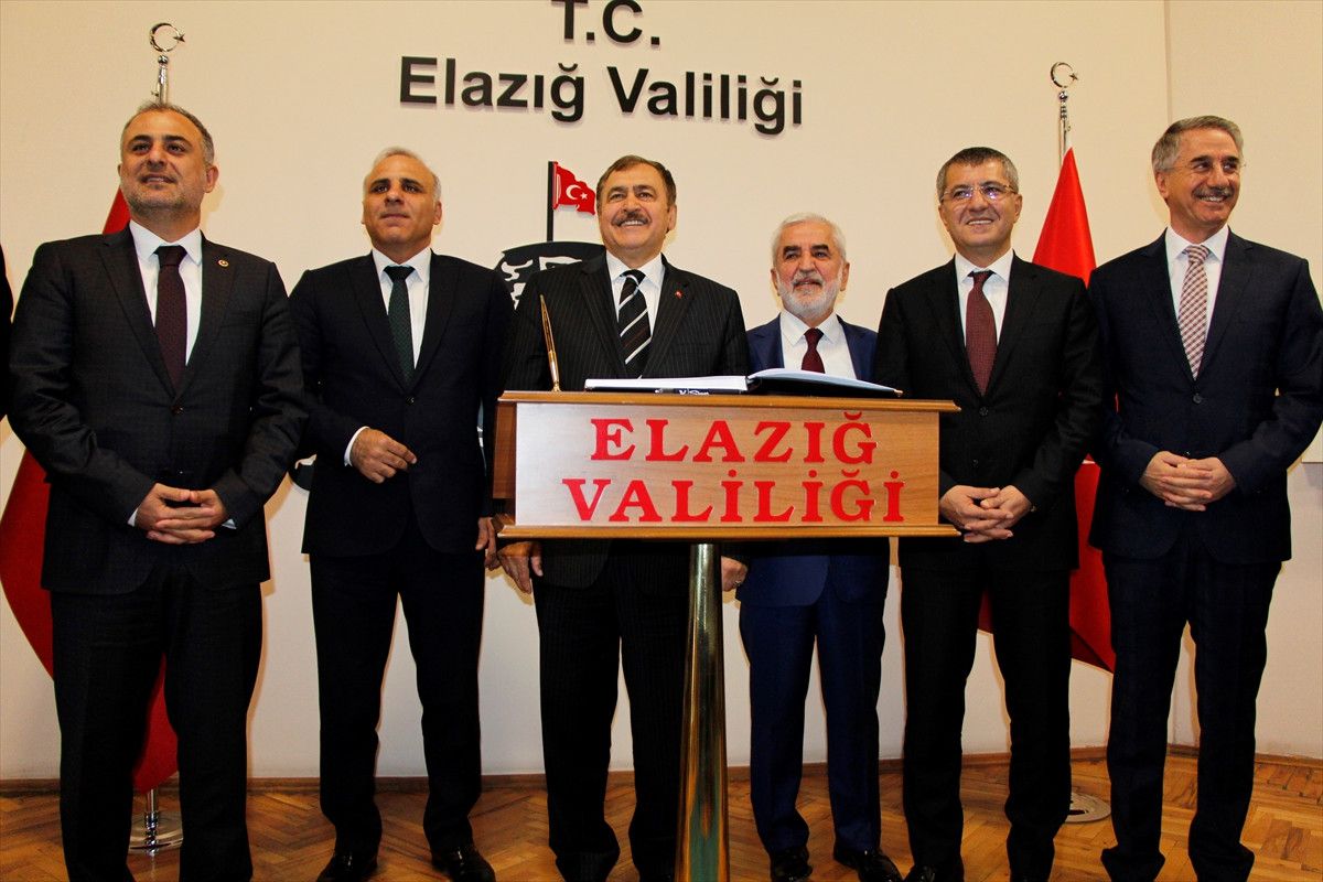 Orman ve Su İşleri Bakanı Eroğlu Elazığ\'da