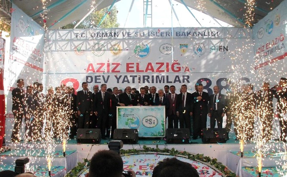 Orman ve Su İşleri Bakanı Eroğlu\'nun Elazığ Temasları