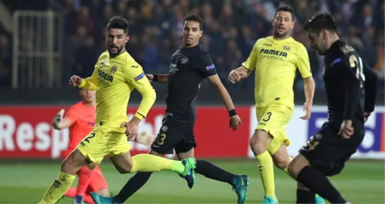 Osmanlıspor ile Villarreal 2-2 Berabere Kaldı