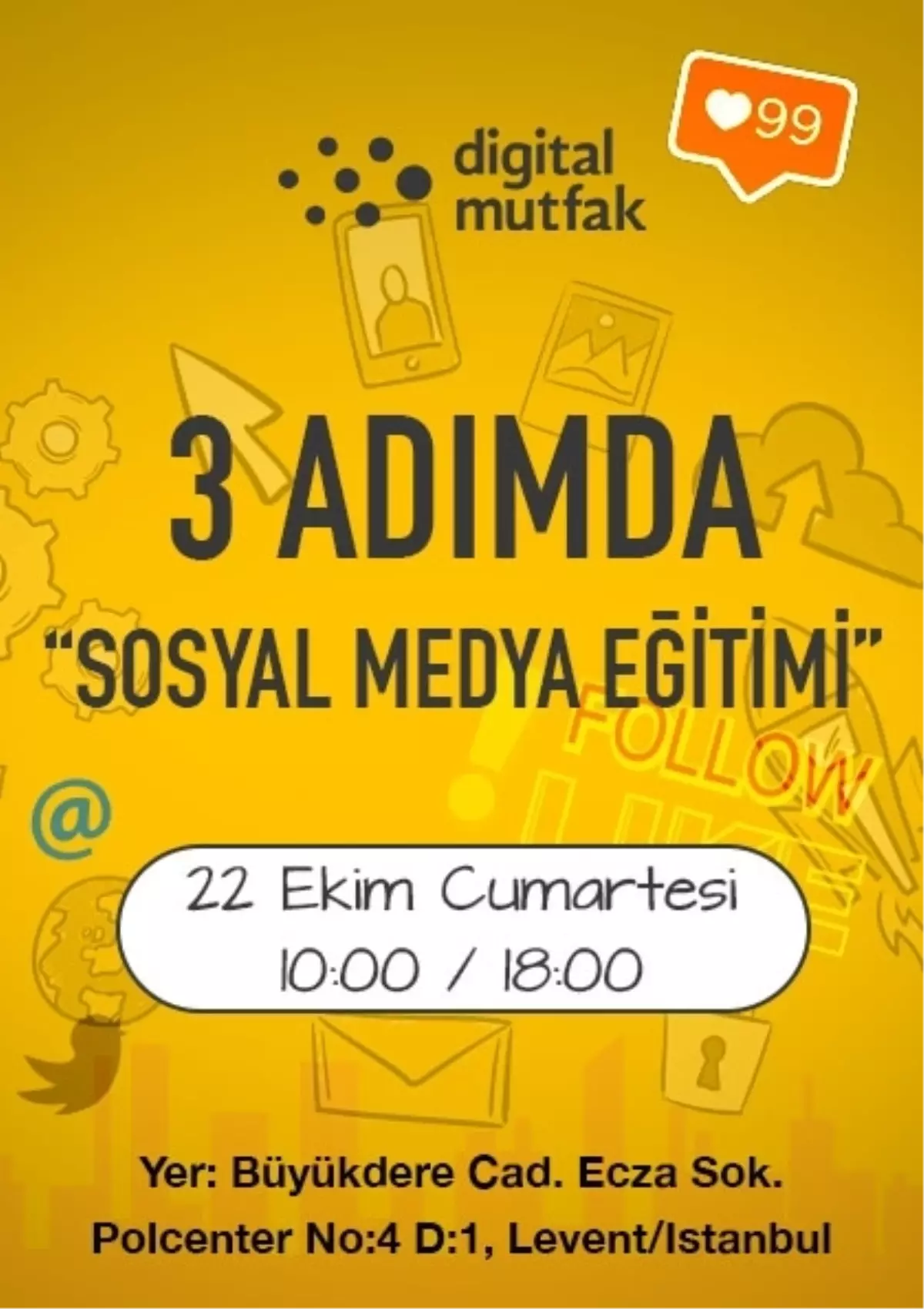 3 Adımda "Sosyal Medya Eğitimi"