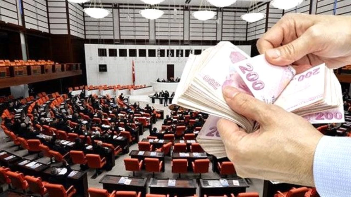 Emekliyken Çalışan Milletvekili 26 Bin 620 Lira Maaş Alacak