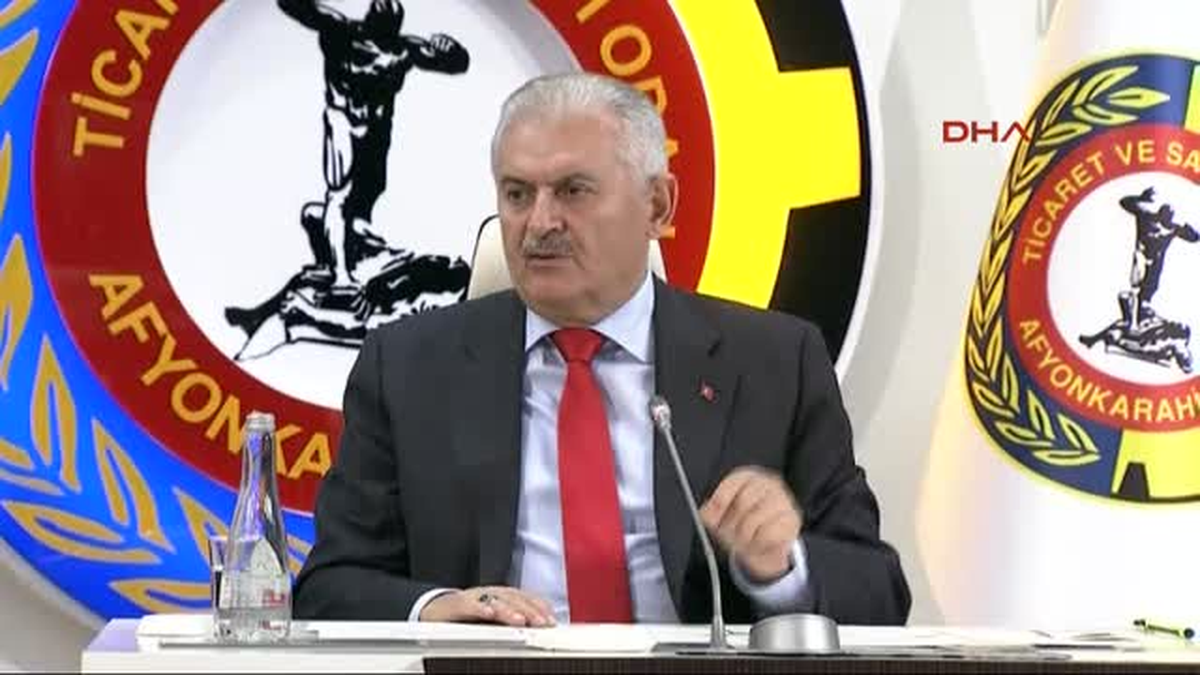 Afyonkarahisar - Yıldırım, Afyonkarahisar Ticaret ve Sanayi Odası\'nda Konuştu - 4