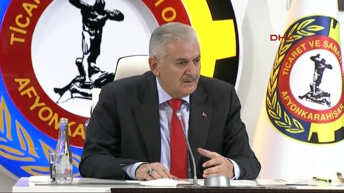 Afyonkarahisar - Yıldırım, Afyonkarahisar Ticaret ve Sanayi Odası\'nda Konuştu - 5