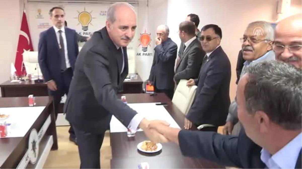 Başbakan Yardımcısı Kurtulmuş, AK Parti Burdur Il Teşkilatı\'nı Ziyaret Etti