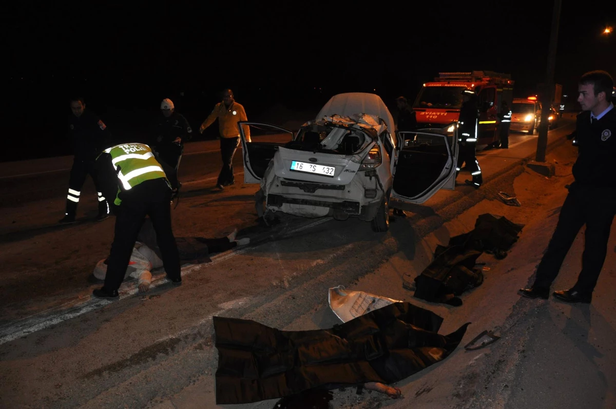 Bursa\'da Kaza: 4 Ölü, 1 Ağır Yaralı (2)