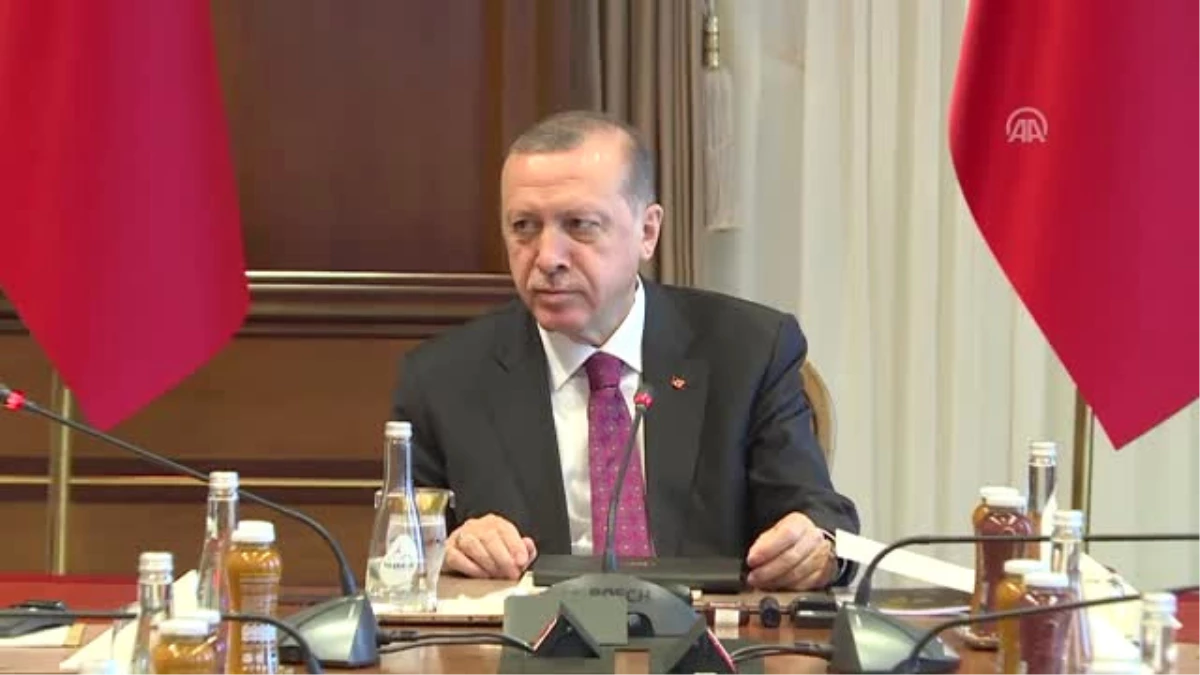 Cumhurbaşkanı Erdoğan, ABD Savunma Bakanı Carter\'ı Kabul Etti