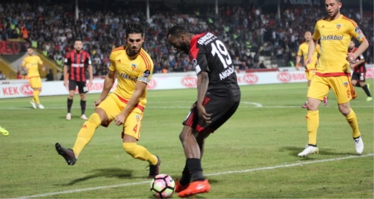 Gaziantepspor-Kayserispor: 1-2