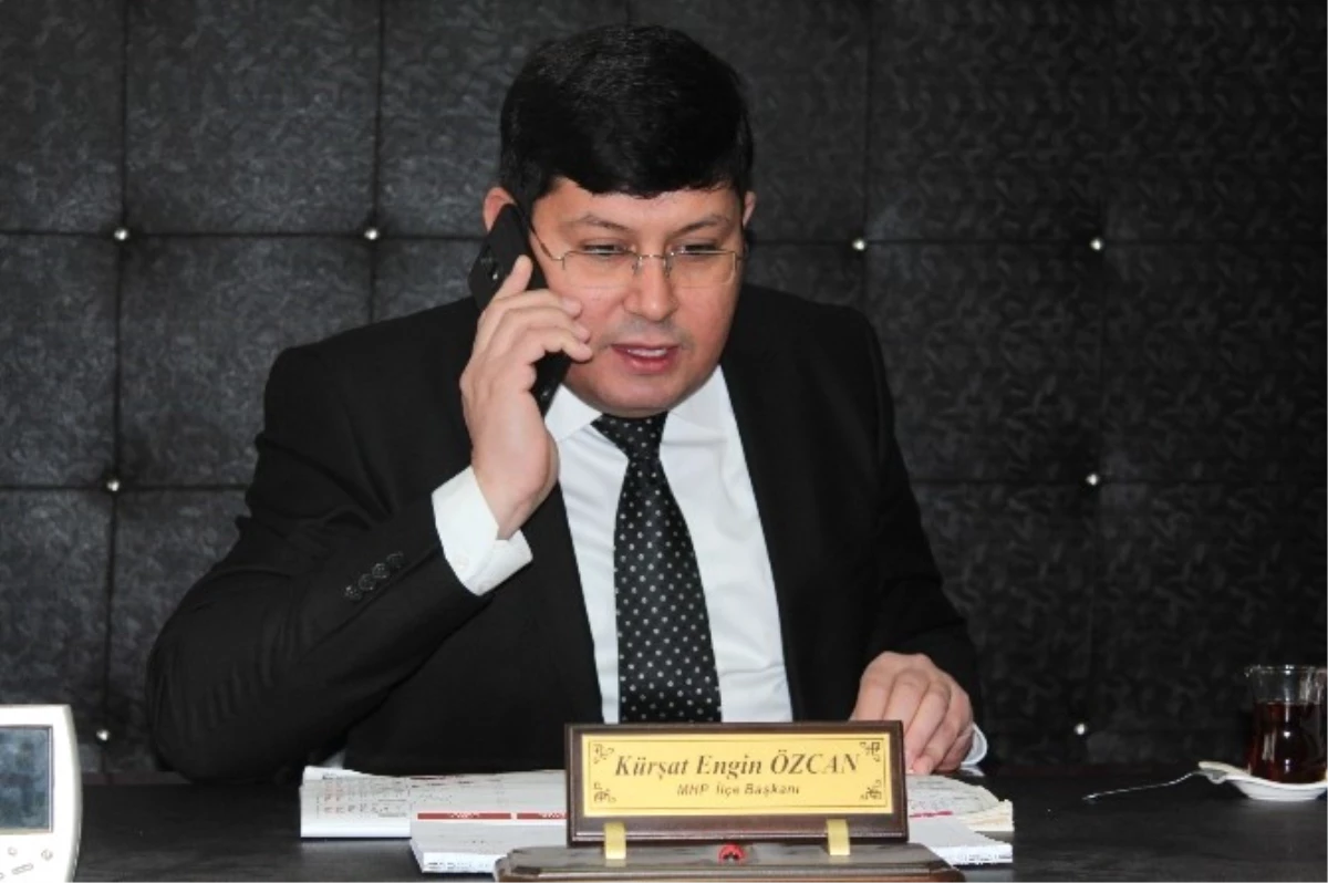 Görevden Alınan MHP Nazilli İlçe Başkanı Özcan\'dan Açıklamada