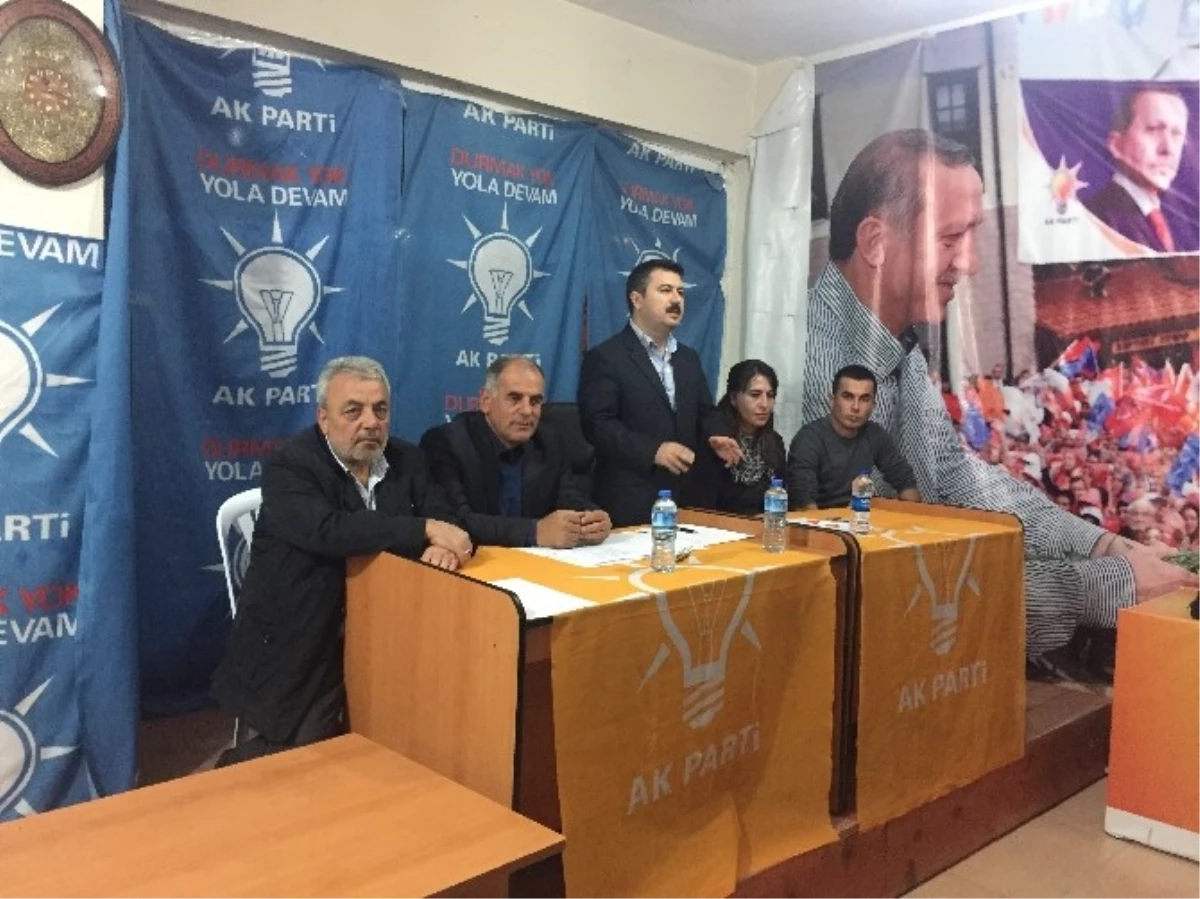 Mahmudiye\'de AK Parti Ekim Ayı İlçe Danışma Meclisi Toplantısı