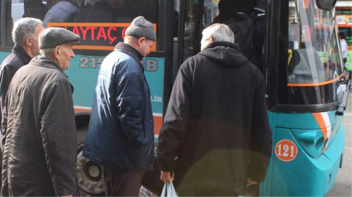 Manisa\'da Özel Halk Otobüsçülerinin 65 Yaş Üstü Sıkıntısı