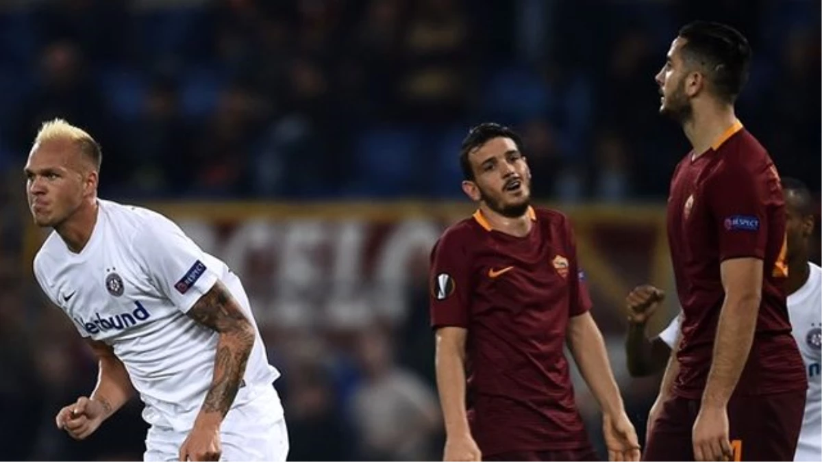 Roma, 3-1 Öne Geçtiği Maçta Austria Wien\'le 3-3 Berabere Kaldı