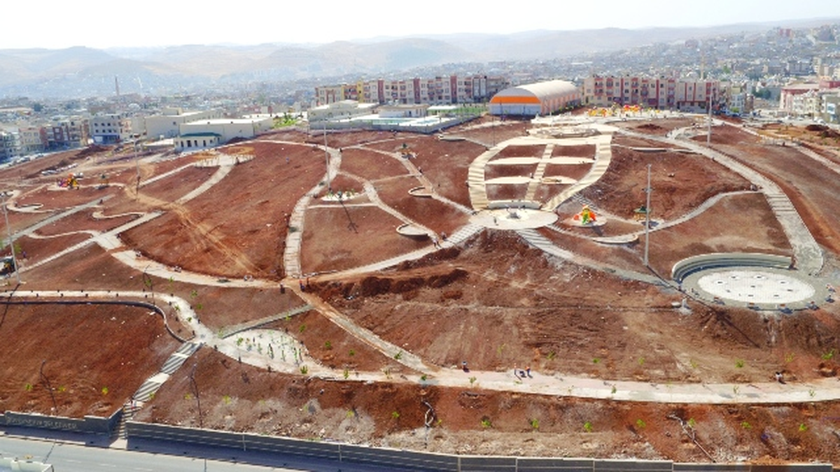 Selahaddin-i Eyyubi Parkı Tamamlanmak Üzere