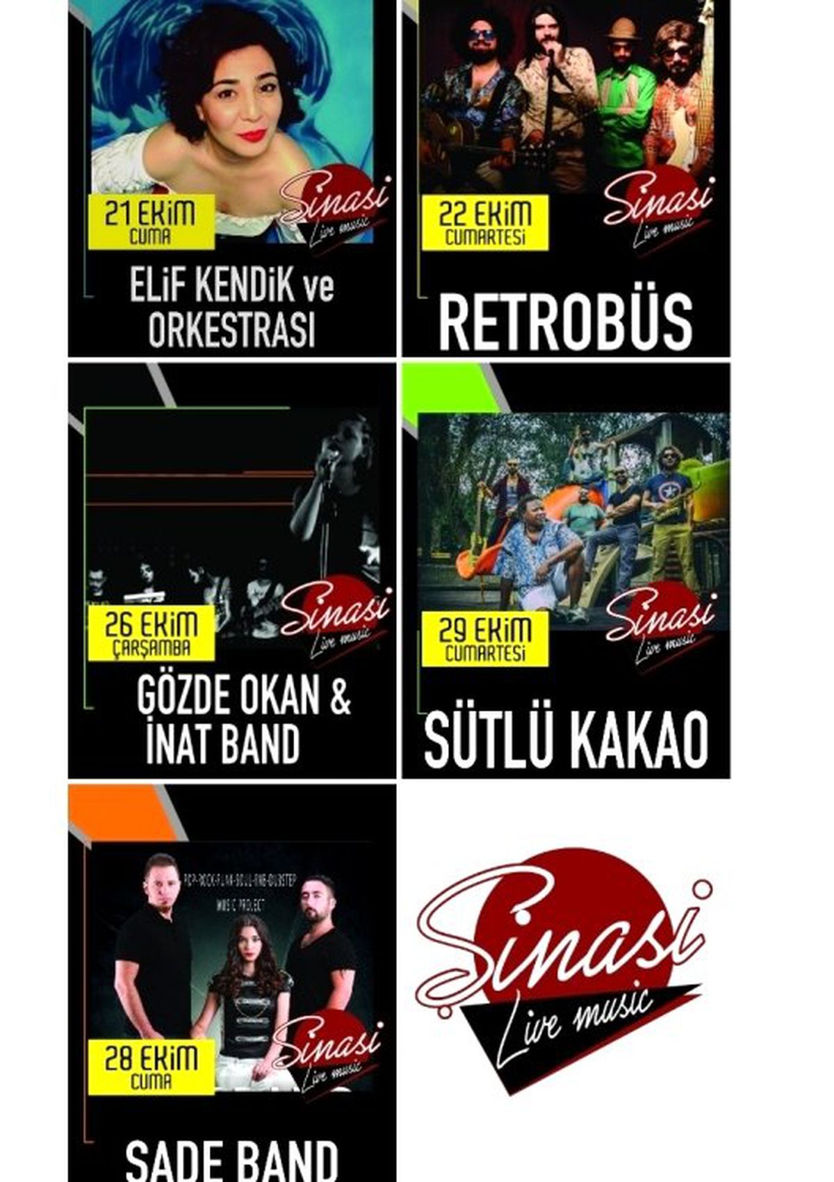 Şinasi Live Music Adana\'da Açılıyor..