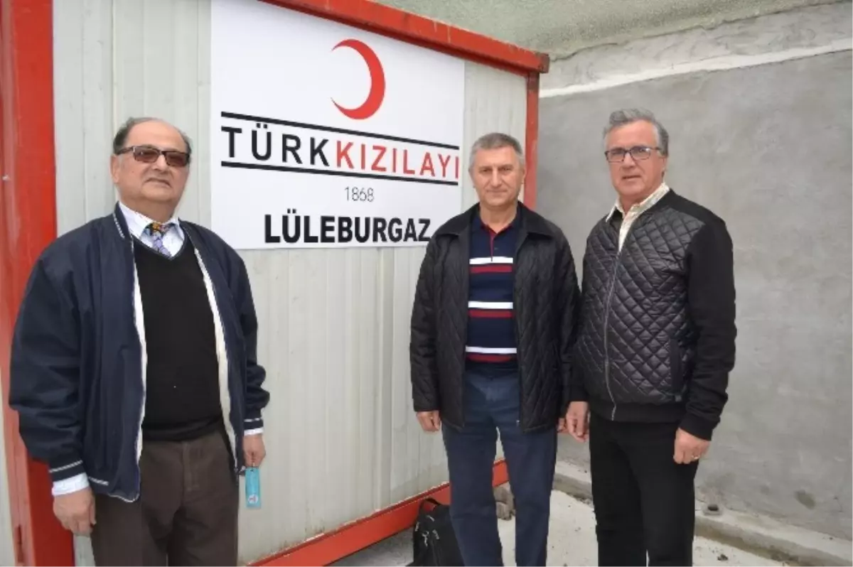 Türk Kızılayı Lüleburgaz Şubesi\'ne Çok Amaçlı Konteyner