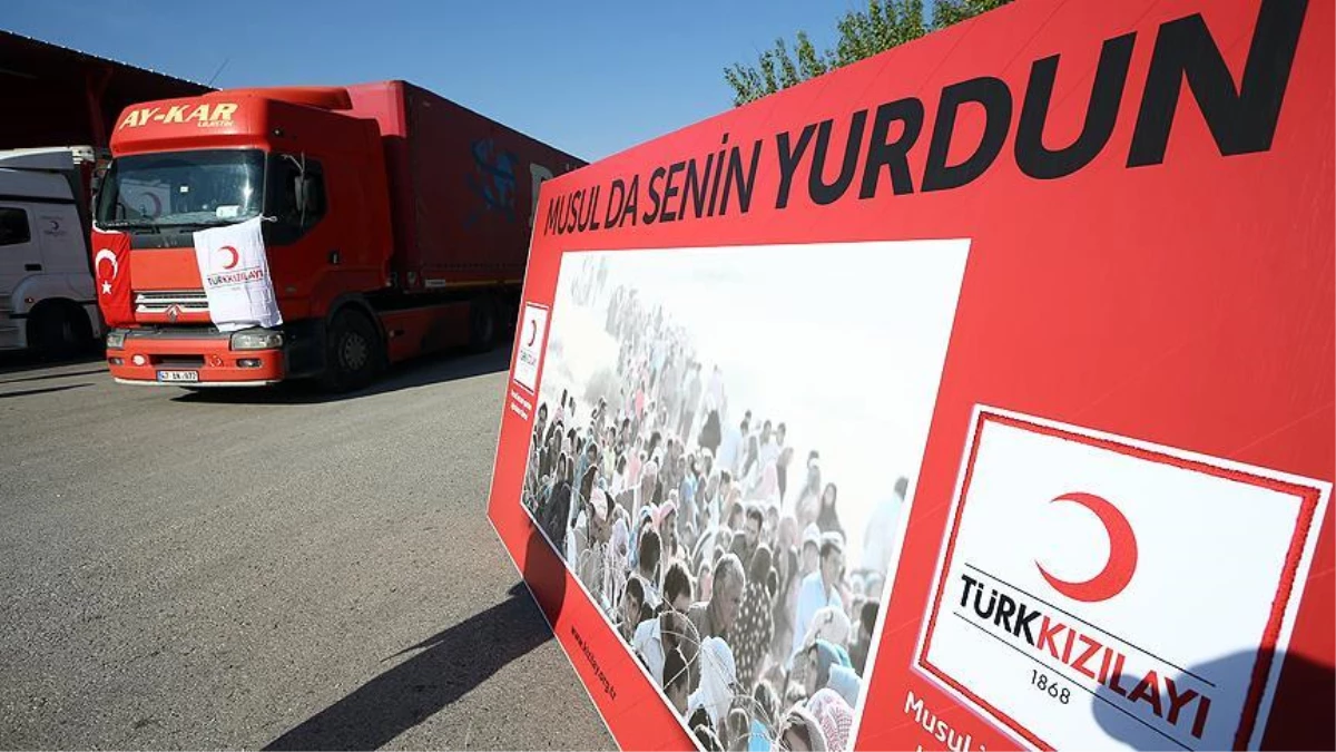 Türk Kızılayı\'ndan "Musul da Senin Yurdun" Yardım Kampanyası