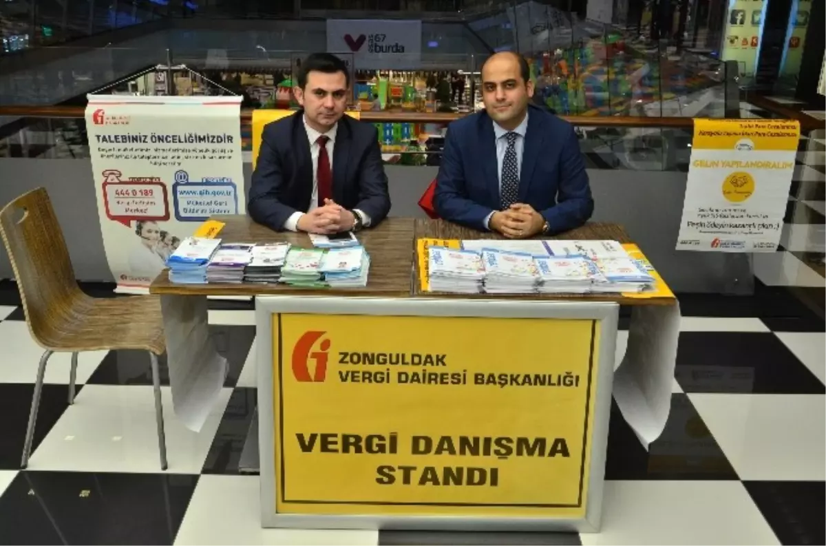 Vergi Dairesinden Bilgilendirme Standı