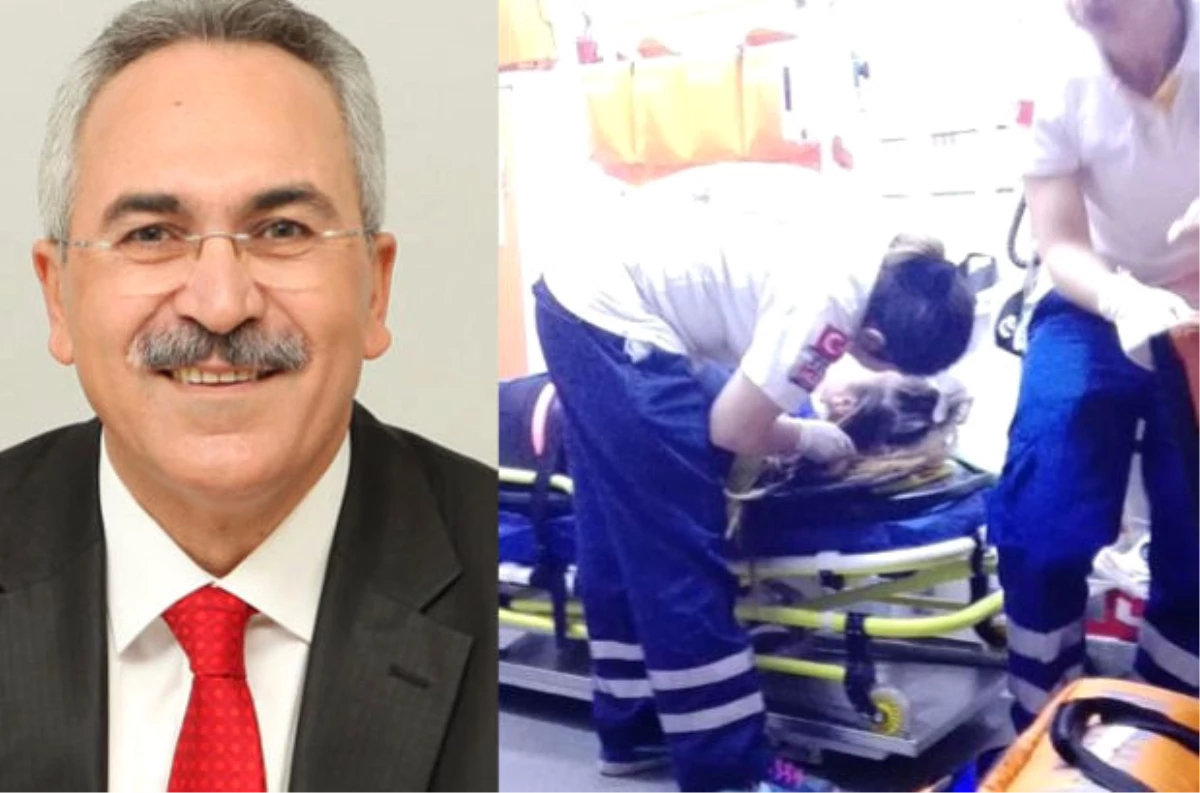 AK Parti Antalya Milletvekili Düşerek Yaralandı