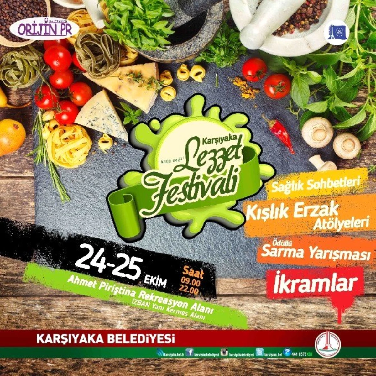 Lezzet Festivali\' Karşıyaka\'da Başlıyor
