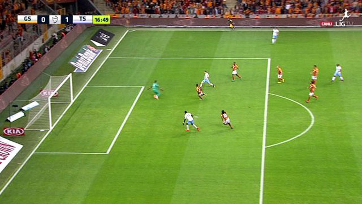 N'Doye'un Attığı Golde Ofsayt Tartışmaları Yaşandı