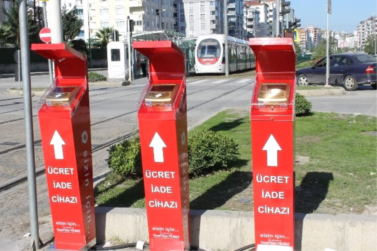 Raylı Sistemde Samkart Yükleme ve Ücret İade Cihaz Montajları Hız Kazandı