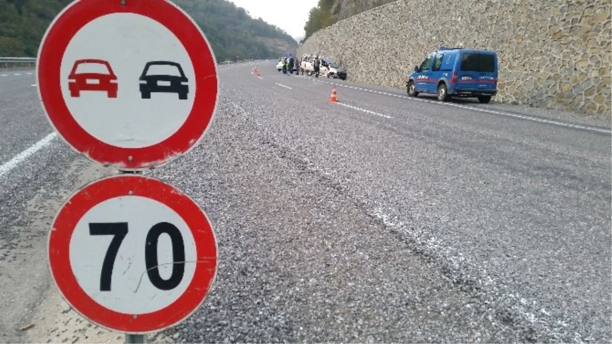 Zonguldak\'ta Trafik Kazası 5 Yaralı